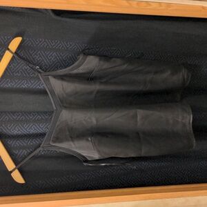 ROCK & ROLL DENIM Black Cami S Doubled Fabric Lined Mesh Trim